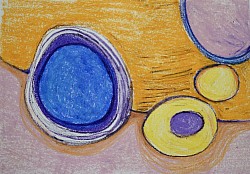 Pastello ad olio Cristina Pavesi