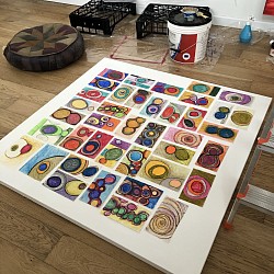 Pastello su carta