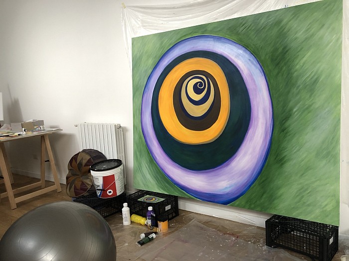 Cristina Pavesi arte astratta pittura