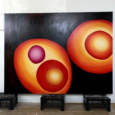 bindu, punto, goccia, arte
