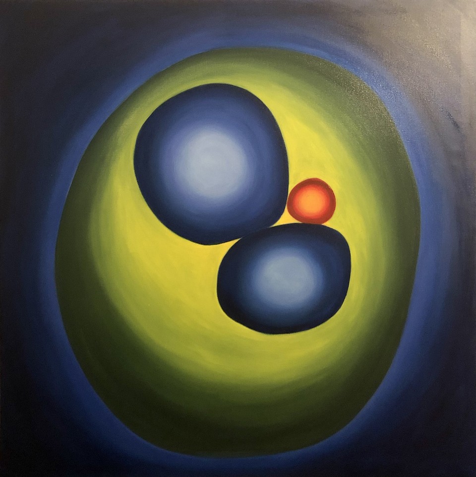 Cristina Pavesi acrilico su tela 90x90 cm 2025