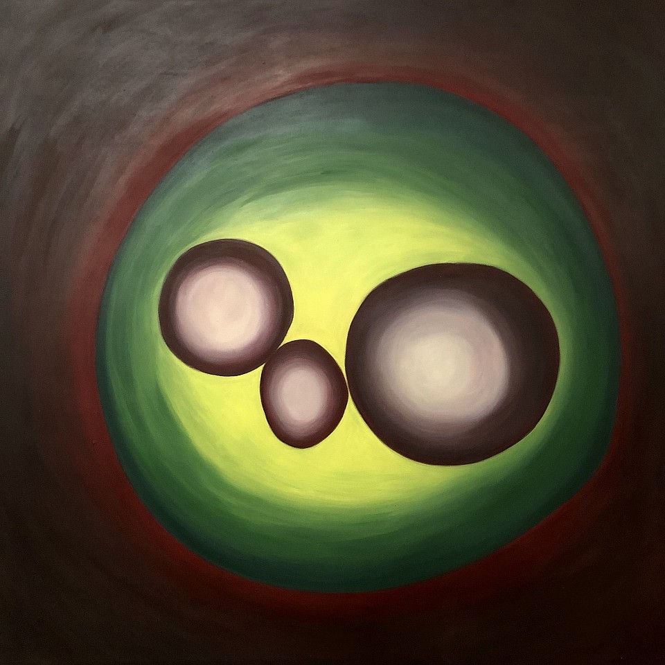 dipinti su tela forme astratte organiche Cristina Pavesi