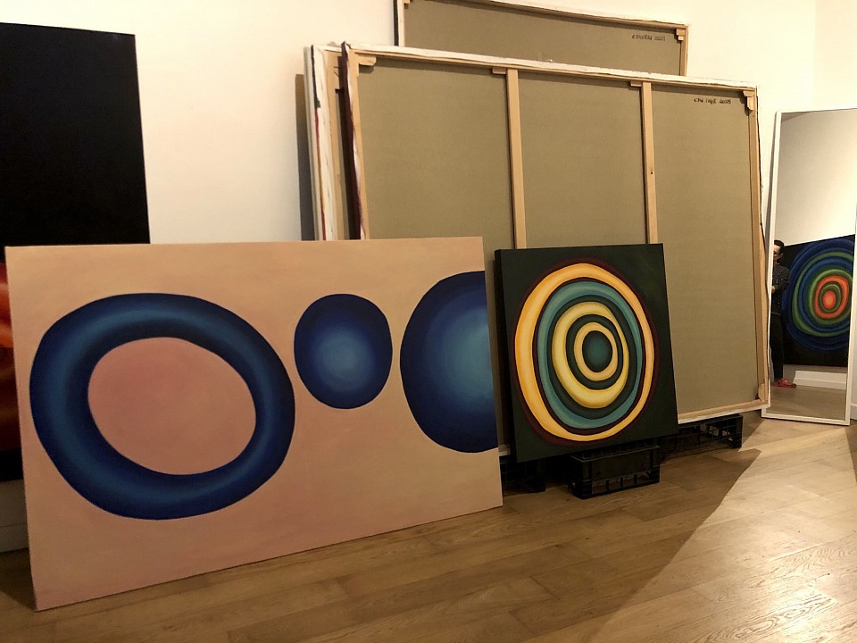 Cristina Pavesi acrilici su tela